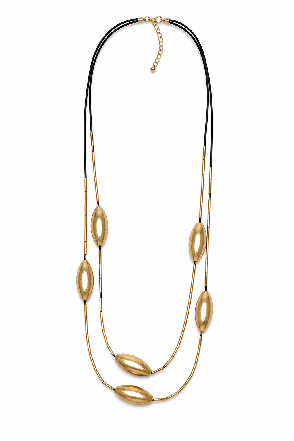 Naszyjnik dwuwarstwowy złoto-czarny – minimalistyczna elegancja_B015.png